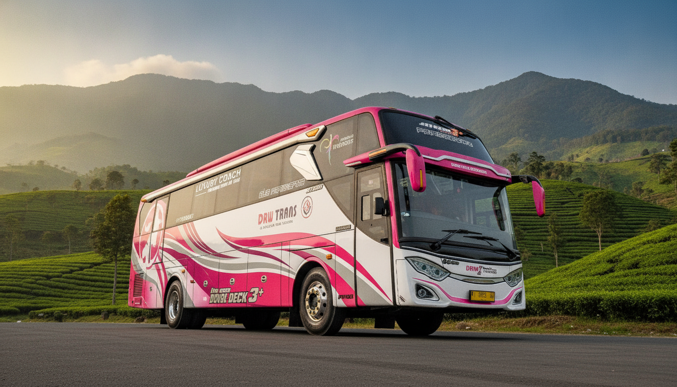 Sewa Bus Pariwisata Bandung Murah untuk Rombongan Wisata Anda